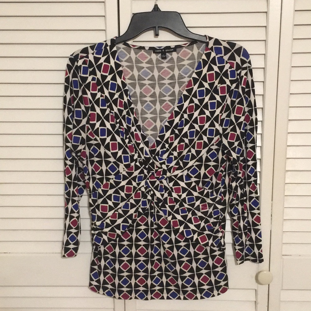 Ladies long sleeve large blouse